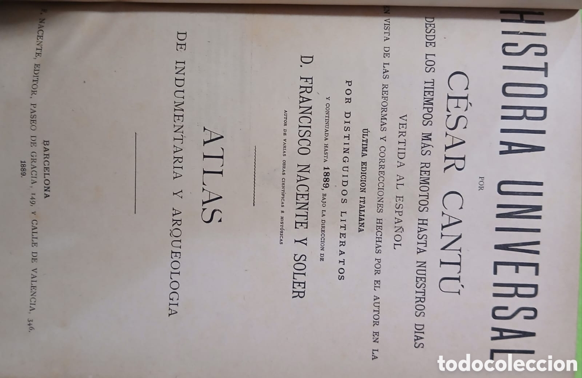 Libros: Historia Universal, Cesar Cantu⁷ - Foto 9