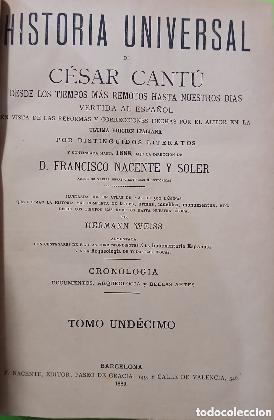 Libros: Historia Universal, Cesar Cantu⁷ - Foto 19