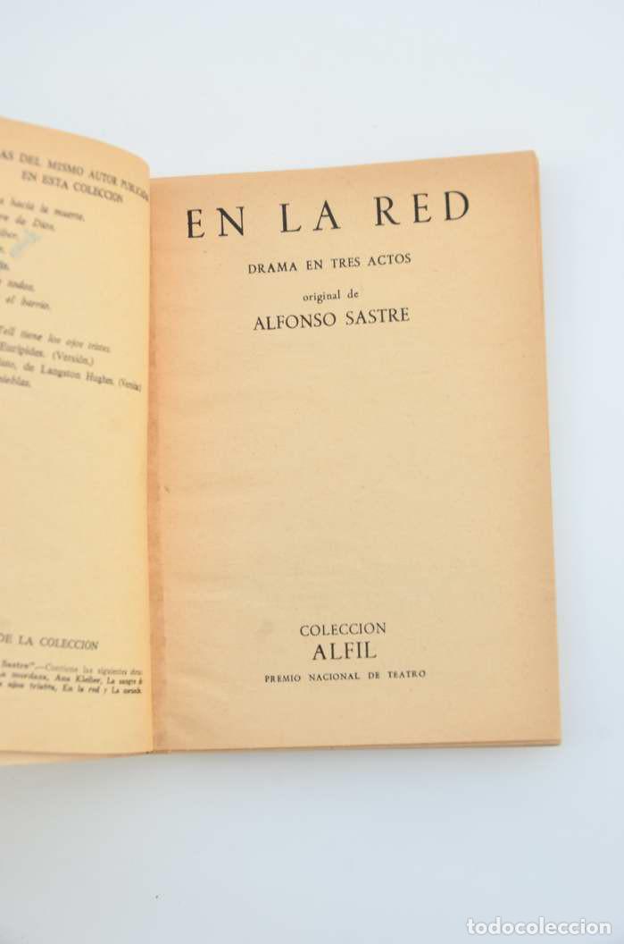 Libros: En la red - SASTRE, Alfonso - Foto 2