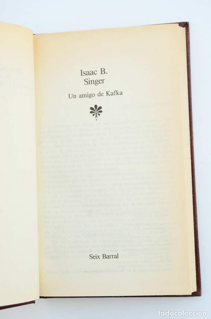 Libros: Un amigo de Kafka - SINGER, Isaac Bashevis - Foto 2