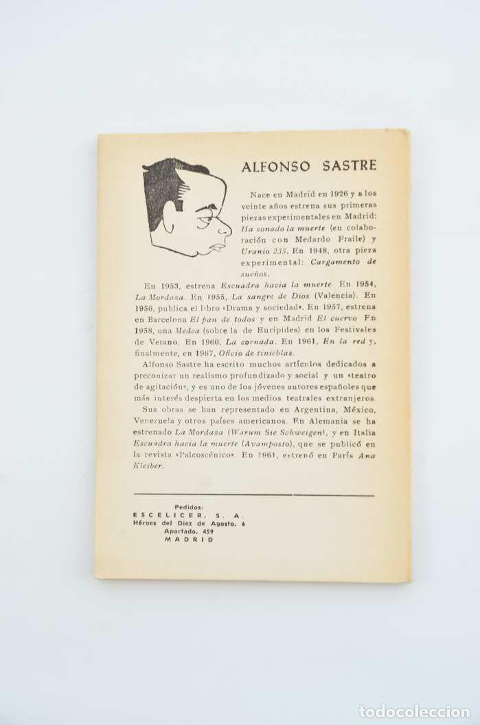 Libros: Oficio de tinieblas - SASTRE, Alfonso - Foto 4