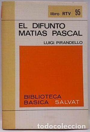 Libros: El difunto Mat&iacute;as Pascal - Foto 1