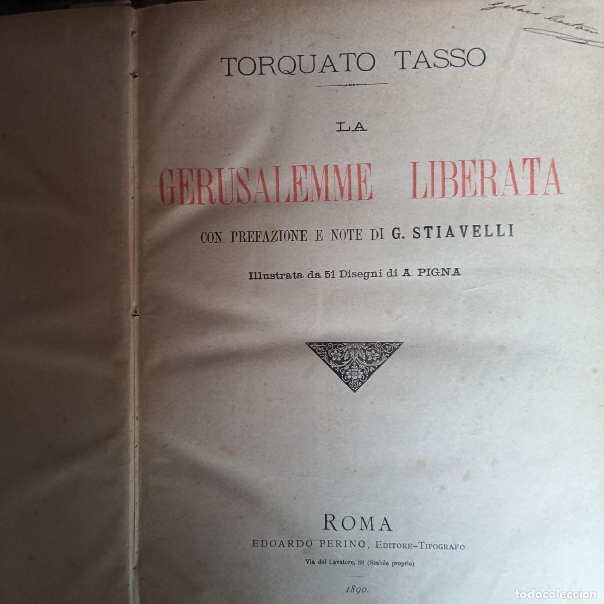 Libros: La Gerusalemme liberata - Torcuato Tasso - Foto 5