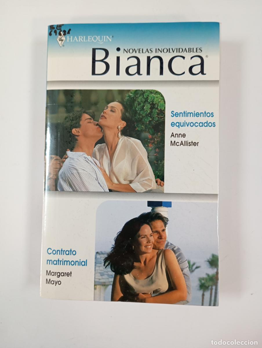 Libri di seconda mano: Sentimientos equivocados; Contrato matrimonial. Harlequin Bianca 244. - Anne McAllister, Margaret Ma