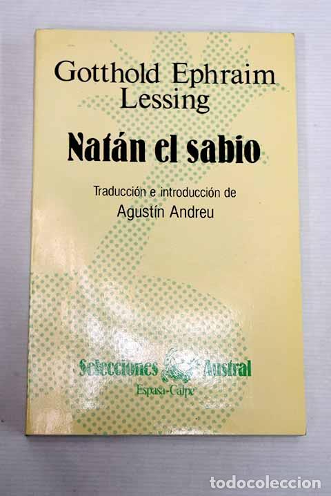 Libros: Nat&aacute;n el sabio: Lessing, Gotthold Ephraim.- Lessing, Gotthold Ephraim - Foto 1