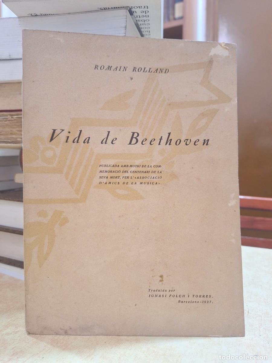 Libros: VIDA DE BEETHOVEN. - ROLLAND, ROMAIN. - Foto 1
