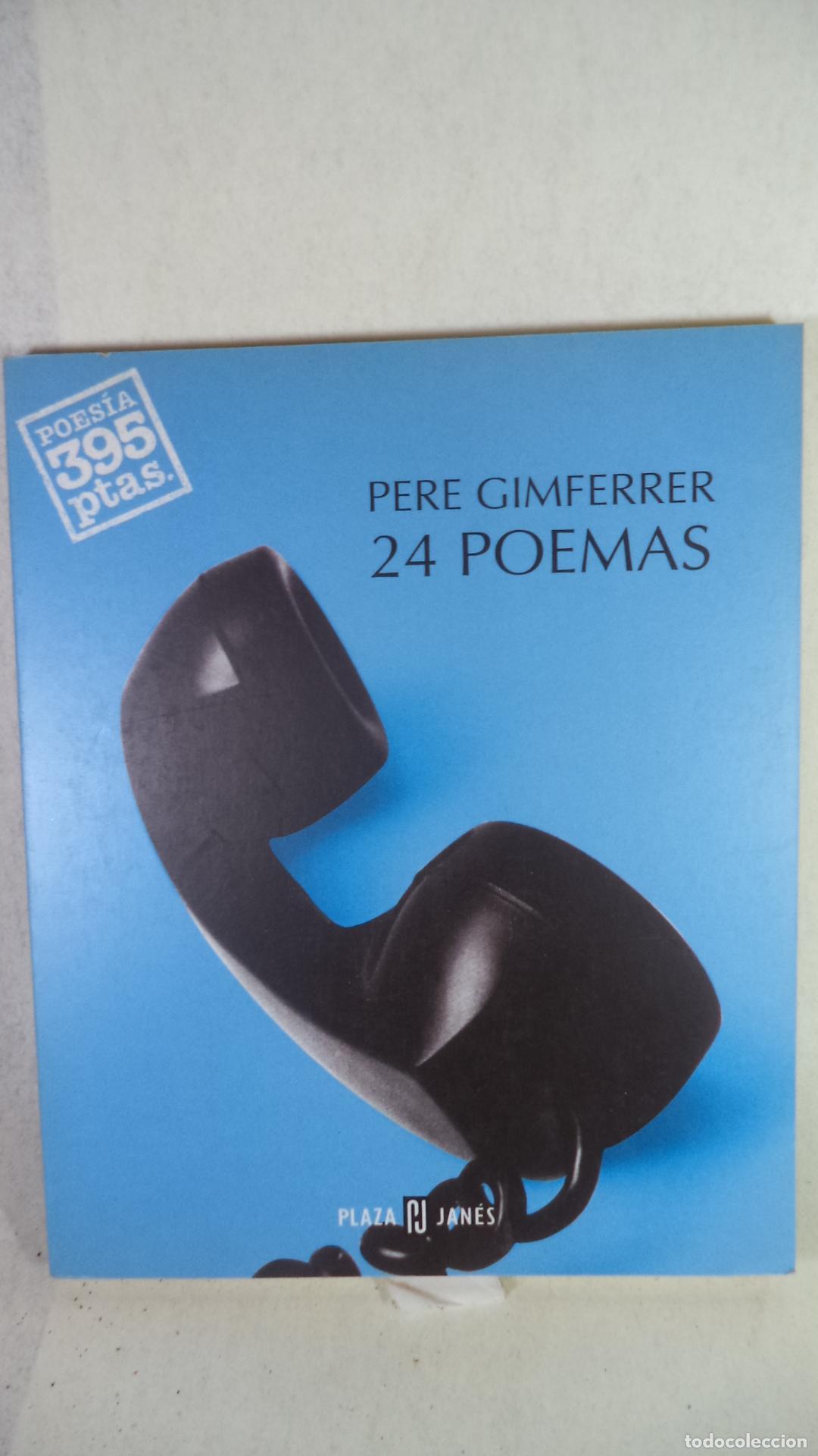 Libros: 24 POEMAS - PERE GIMFERRER - Foto 1