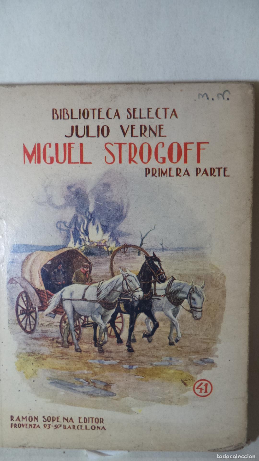 Libros: MIGUEL STROGOFF DOS LIBROS - JULIO VERNE - Foto 1