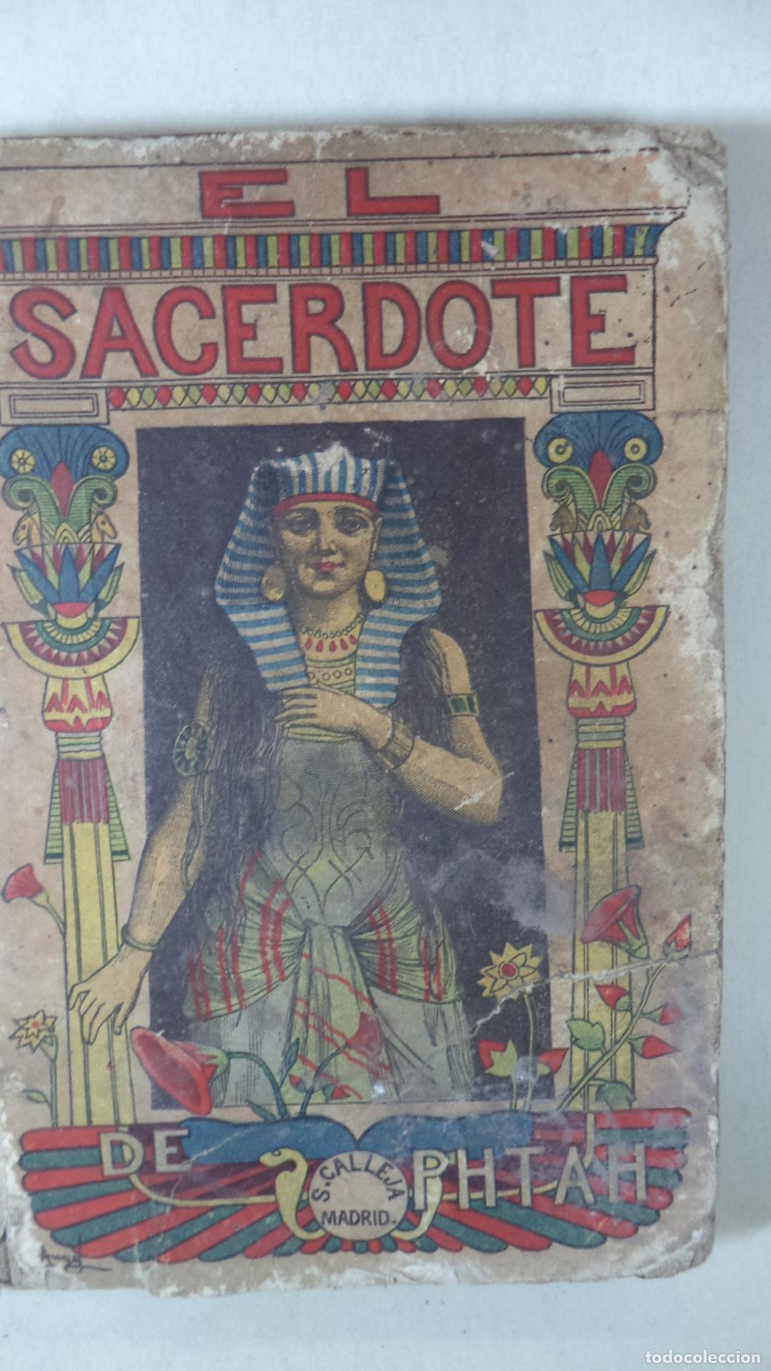 Libros: EL SACERDOTE DE PHTAH - EMILIO SALGARI - Foto 1