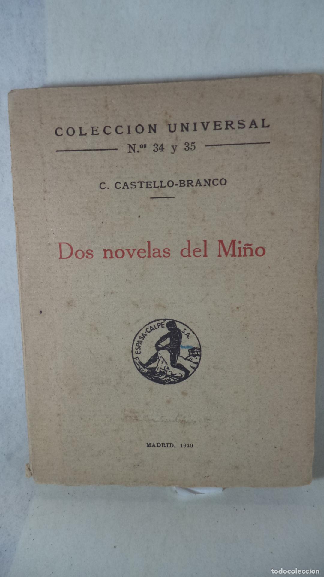 Libros: DOS NOVELAS DEL MI&Ntilde;O - CASTELLO BRANCO - Foto 1