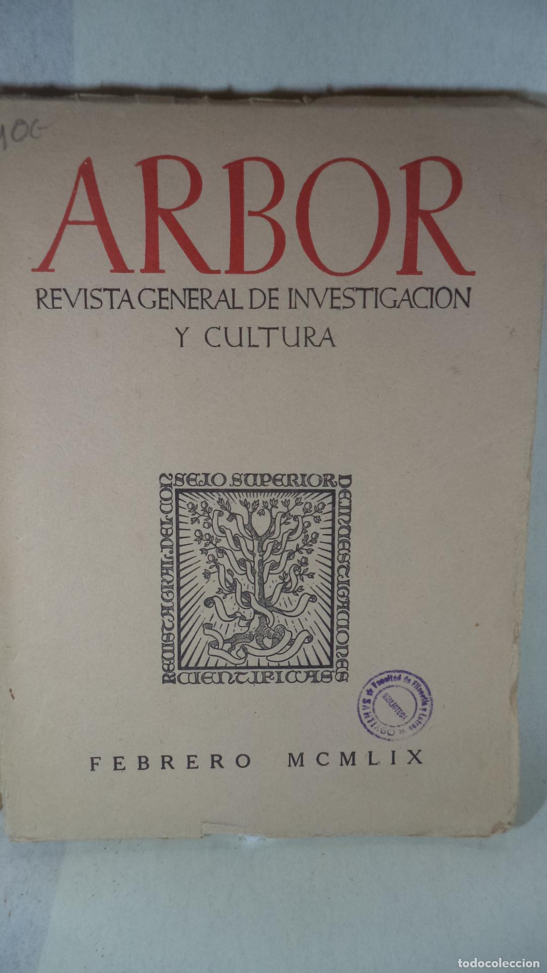 Libros: ARBOR FEBRERO - VARIOS - Foto 1