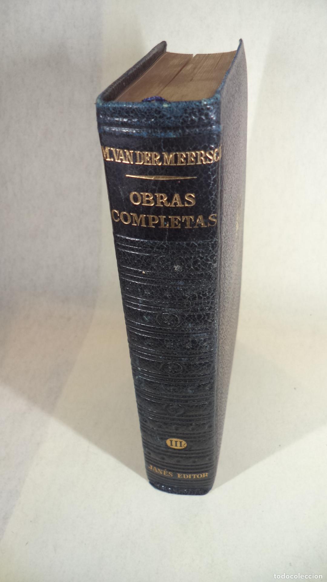 Libros: OBRAS COMPLETAS - VAN DER MERS - Foto 1