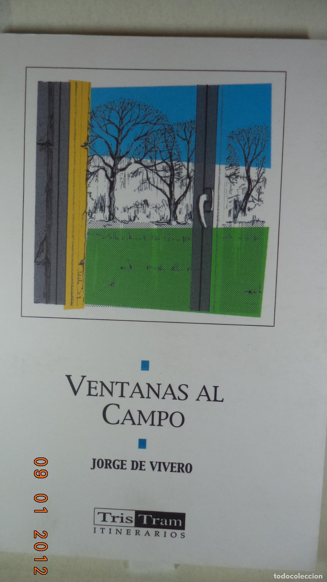 Libros: VENTANAS AL CAMPO - JORGE DE VIVERO - Foto 1