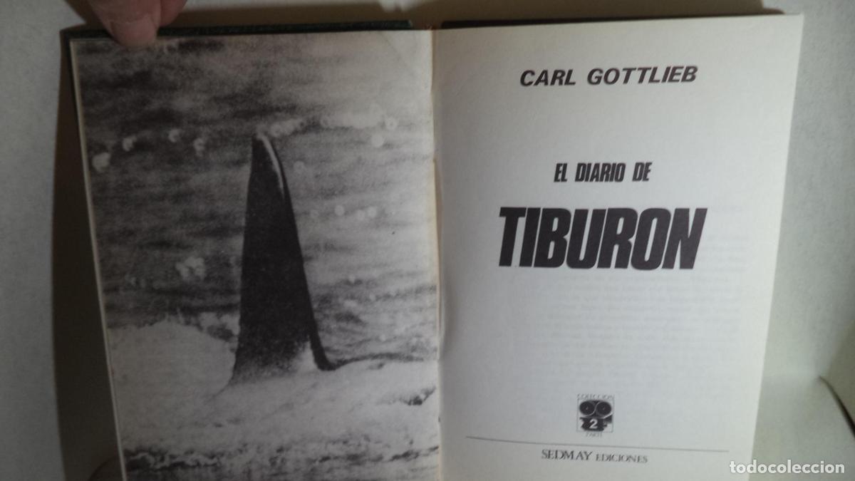 Libros: EL DIARIO DE TIBURON - CARL GOTTLIEB - Foto 1