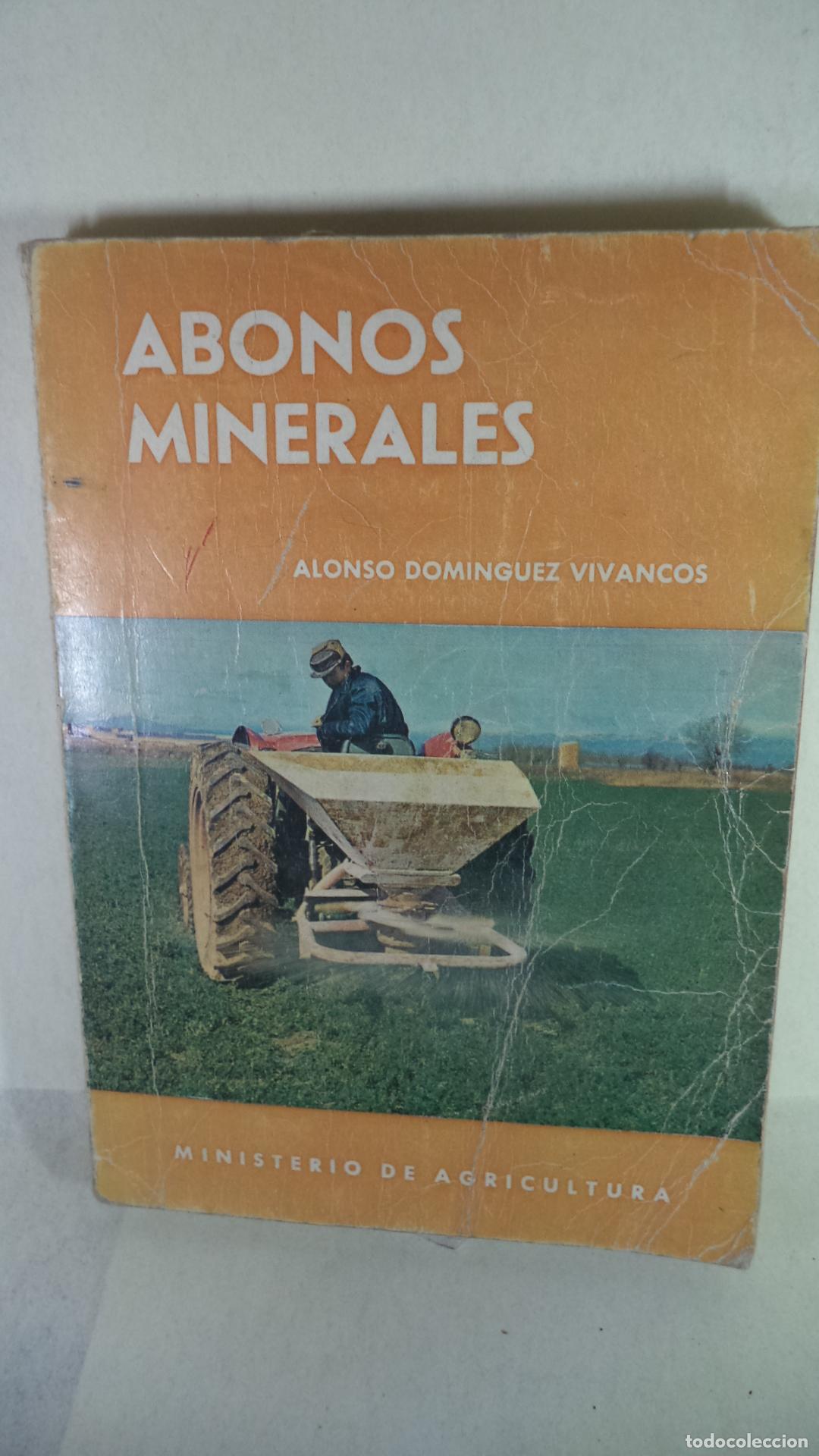Libros: ABONOS MINERALES - ALONSO DOMINGUEZ VIVANCOS - Foto 1