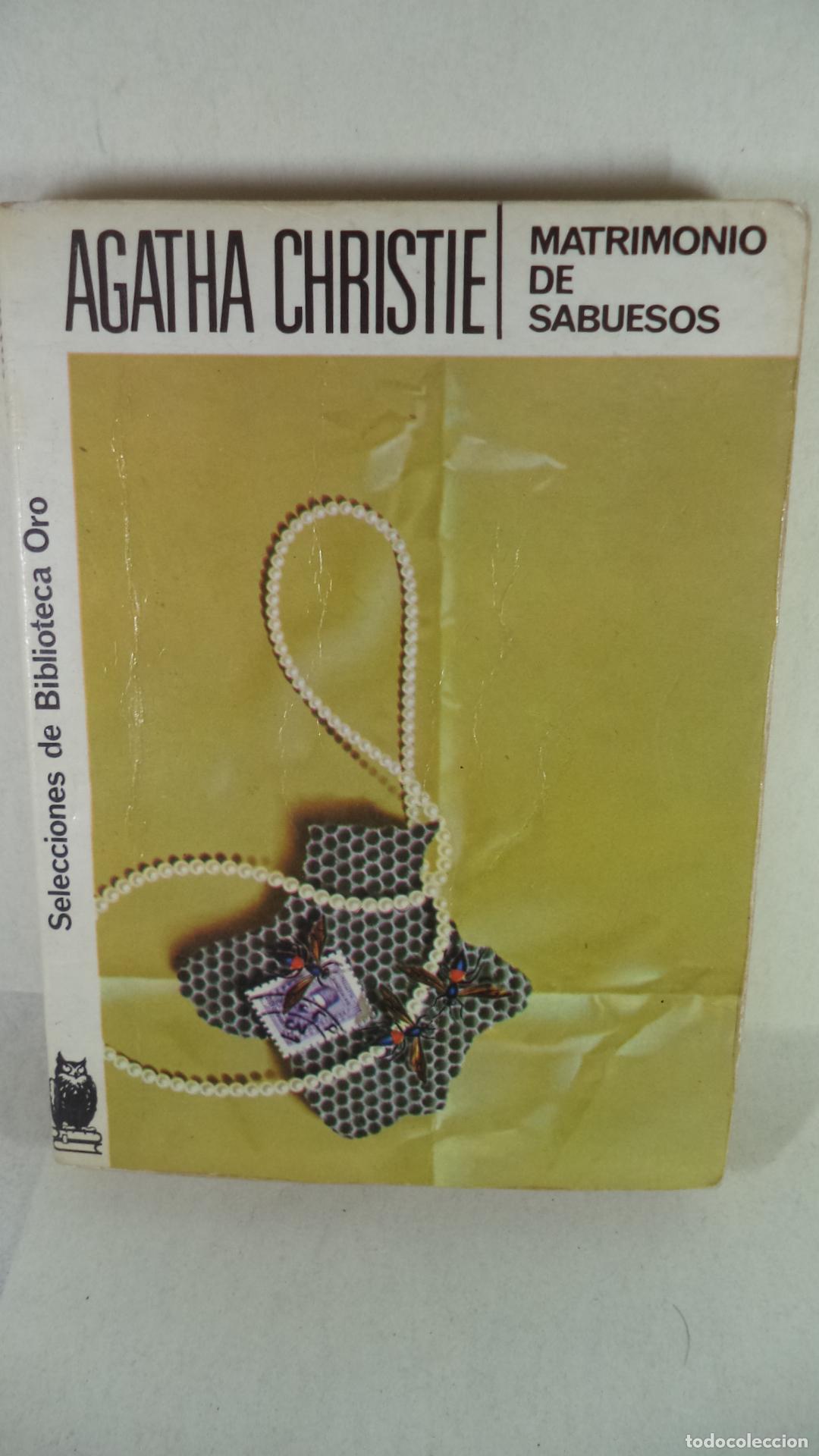 Libros: MATRIMONIO DE SABUESOS - AGATHA CHRISTIE - Foto 1