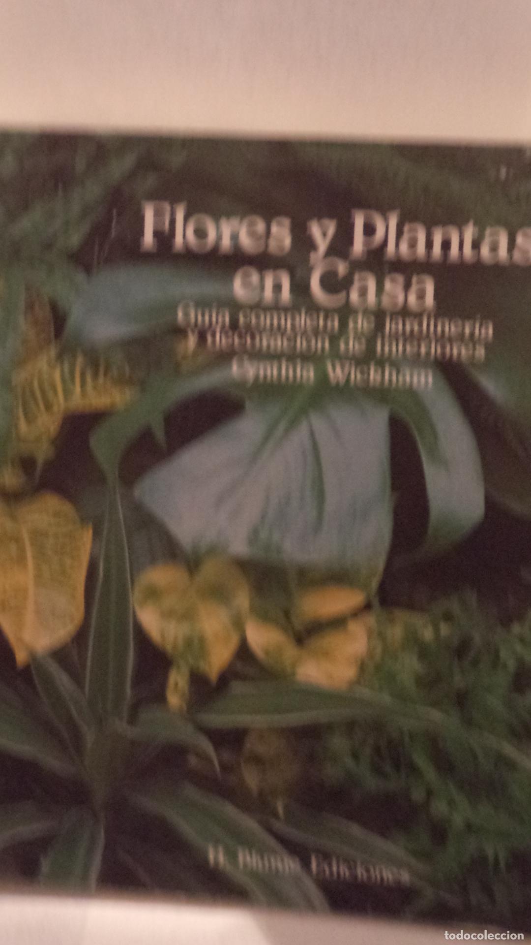 Libros: FLORES Y PLANTAS EN CASA - CYNTHIA WICKHAM - Foto 1