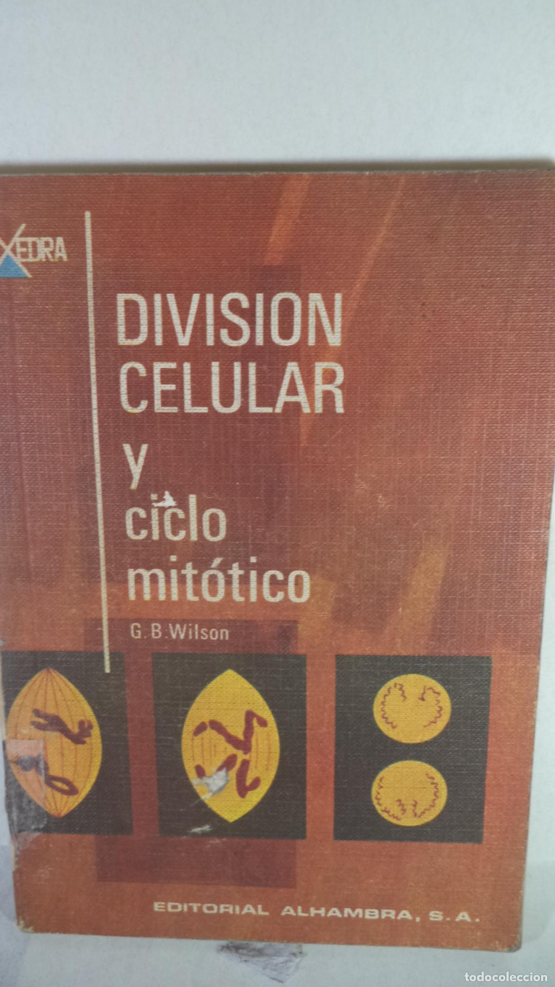 Libros: DIVISION CELULAR Y CICLO MITITICO - WILSON - Foto 1