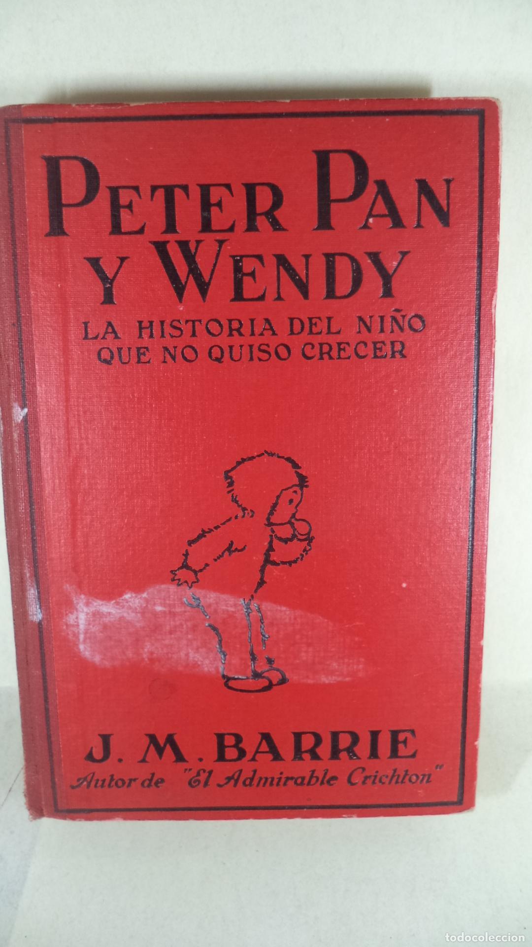 Libros: PETER PAN Y WENDY - J M BARRIE - Foto 1