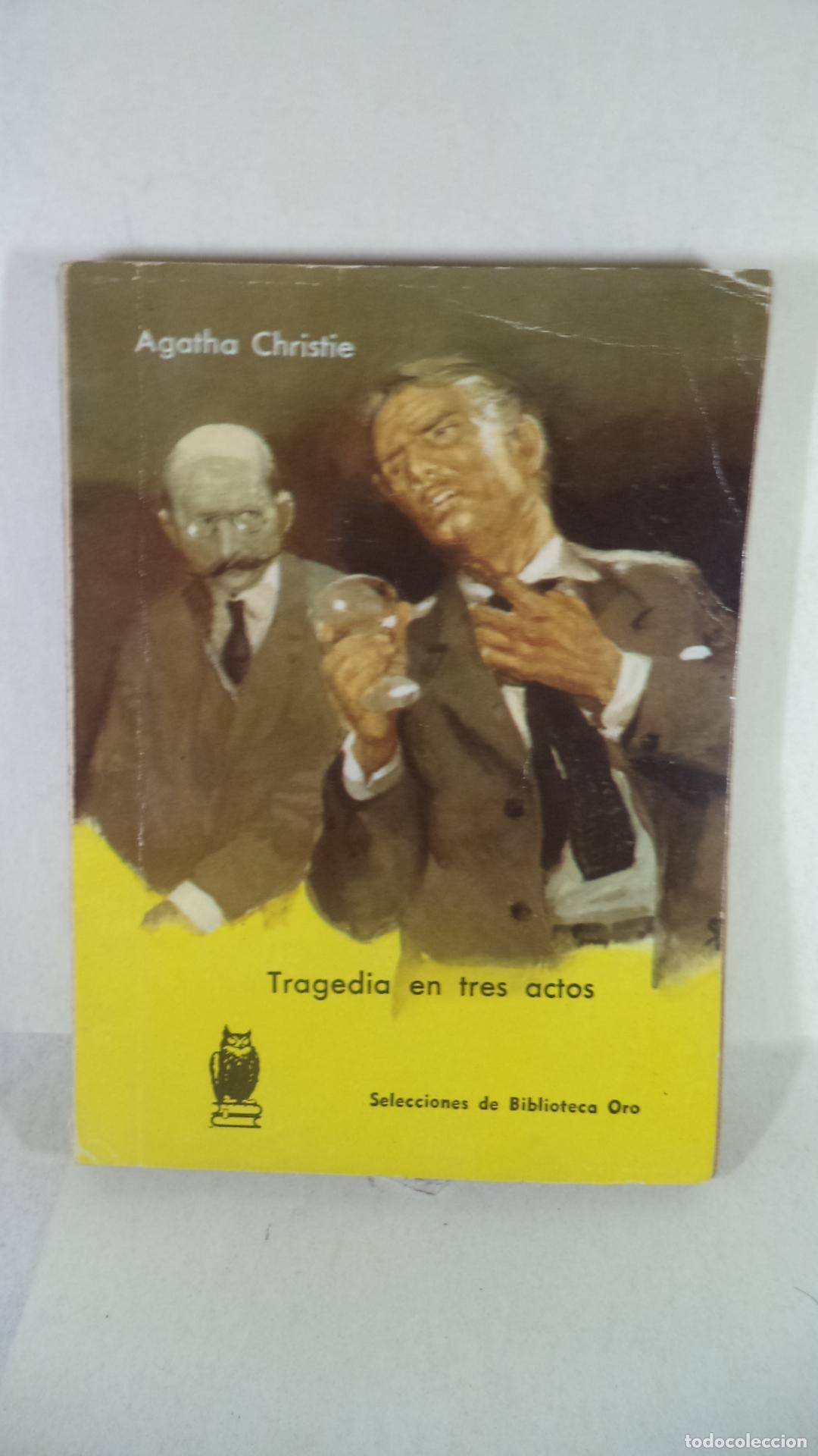 Libros: TRAGEDIA EN TRES ACTOS - AGATHA CHRISTIE - Foto 1