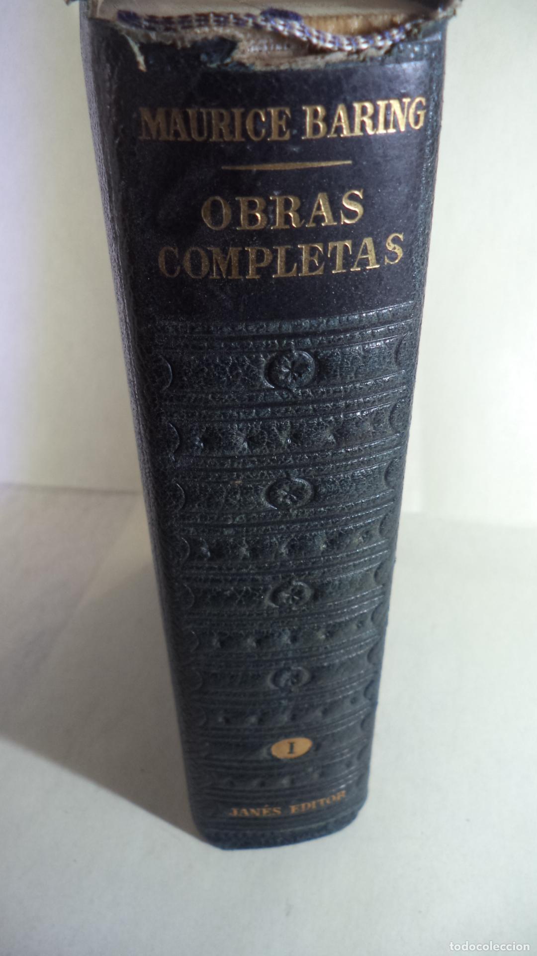 Libros: OBRAS COMPLETAS DOS TOMOS - MAURICE BARING - Foto 1