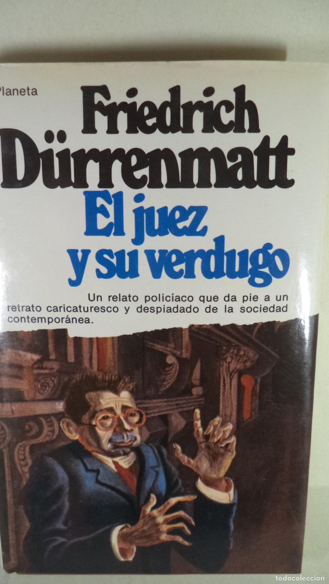 Libros: EL JUEZ Y SU VERDUGO - FRIEDRICH DURRENMATT - Foto 1