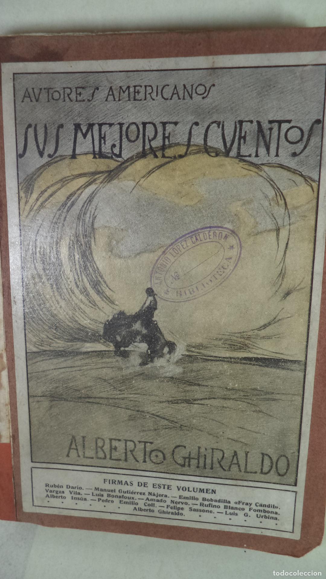 Libros: SUS MEJORES CUENTOS - ALBERTO GHIRALDO - Foto 1
