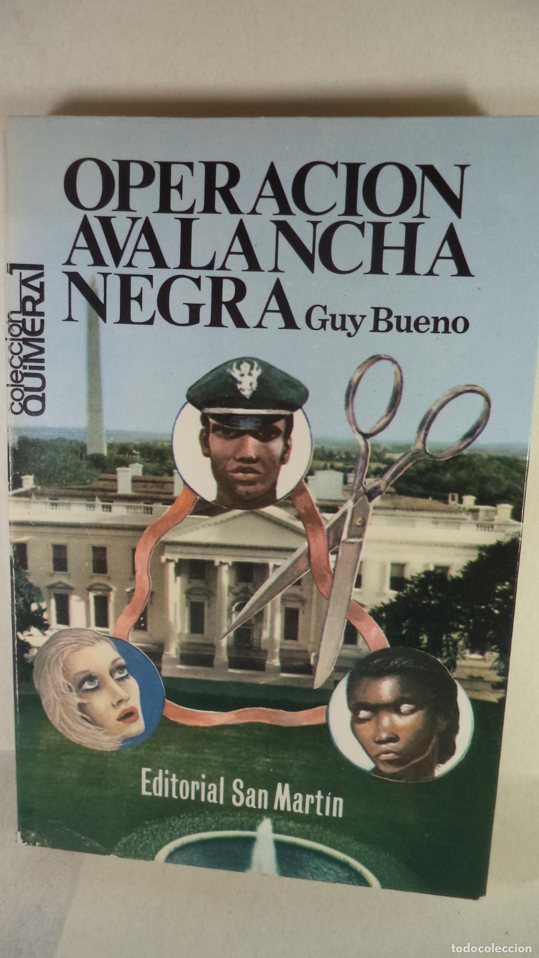 Libros: OPERACION AVALANCHA NEGRA - GUY BUENO - Foto 1