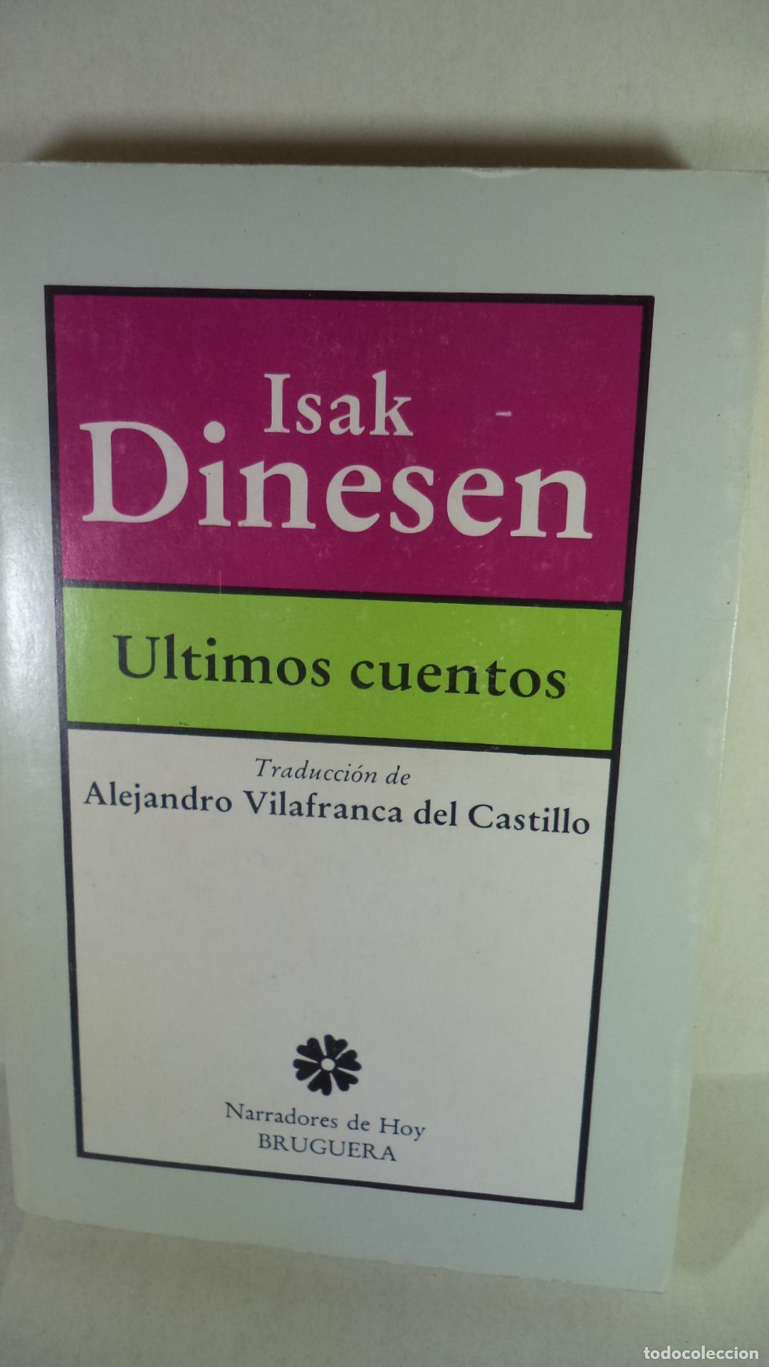 Libros: ULTIMOS CUENTOS - ISAK DINESEN - Foto 1