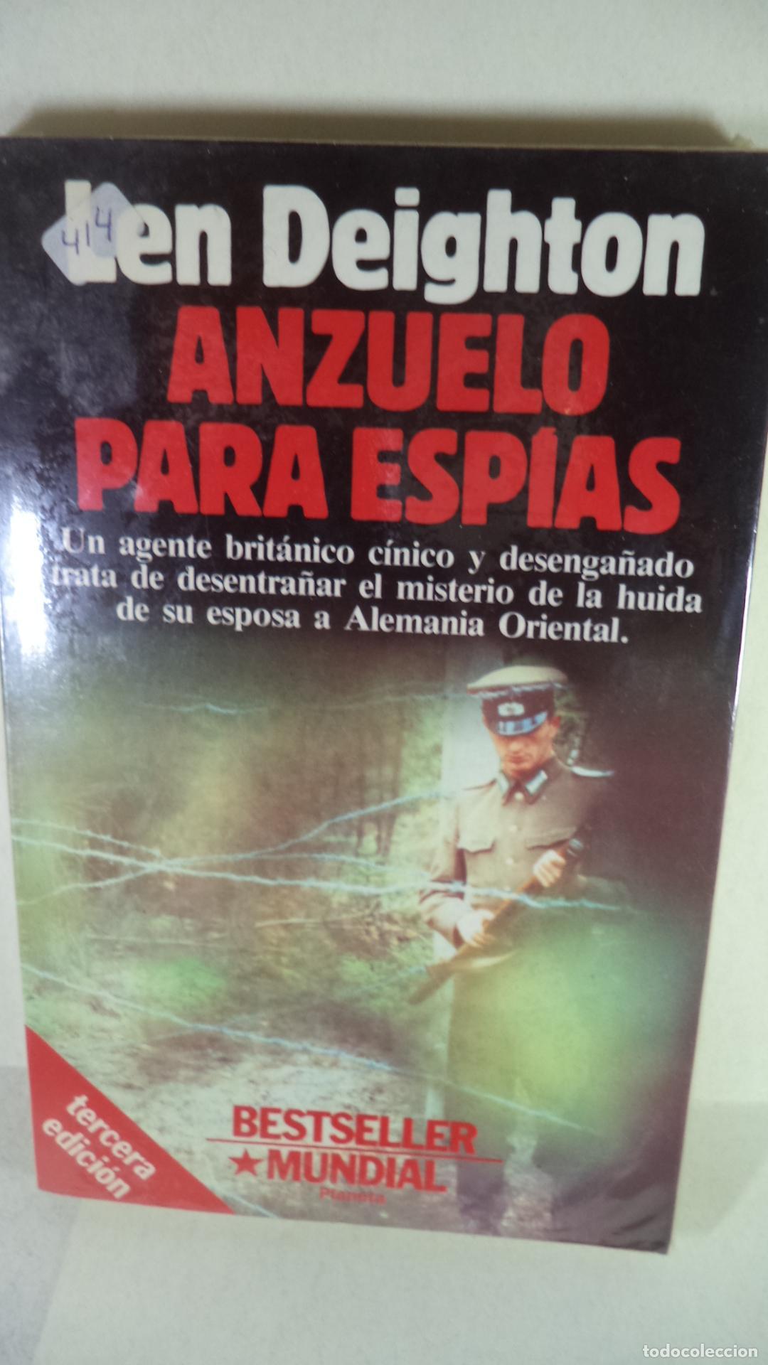 Libros: ANZUELO PARA ESPIAS - LEN DEIGHTON - Foto 1
