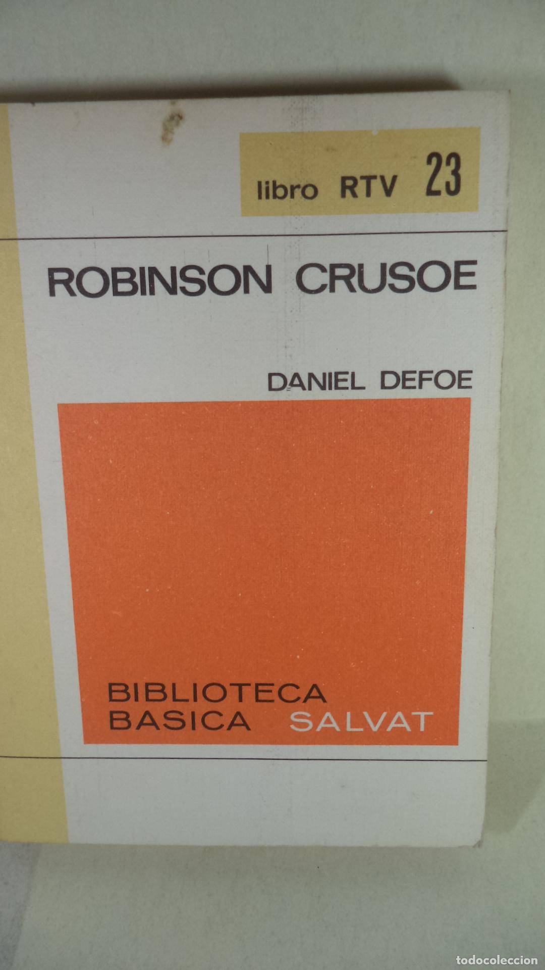 Libros: ROBINSON CRUSOE - DANIEL DEFOE - Foto 1
