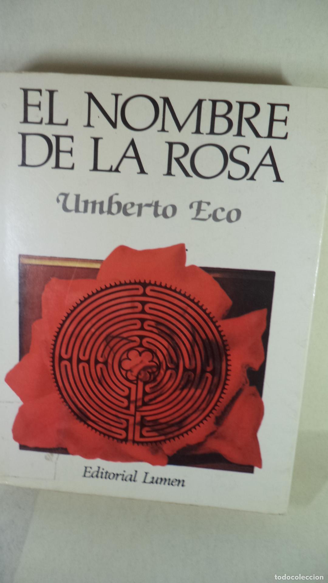 Libros: EL NOMBRE DE LA ROSA - UMBERTO ECO - Foto 1