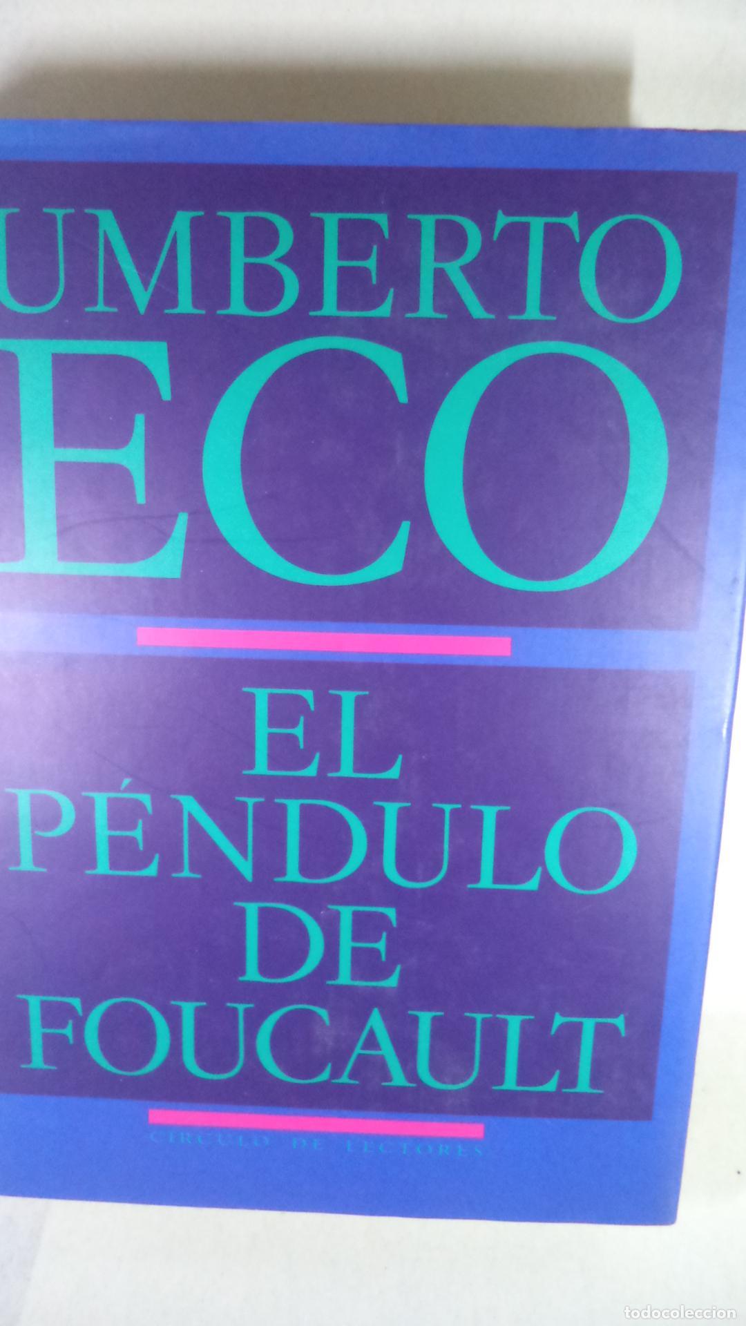 Libros: EL PENDULO DE FOUCAULT - UMBERTO ECO - Foto 1