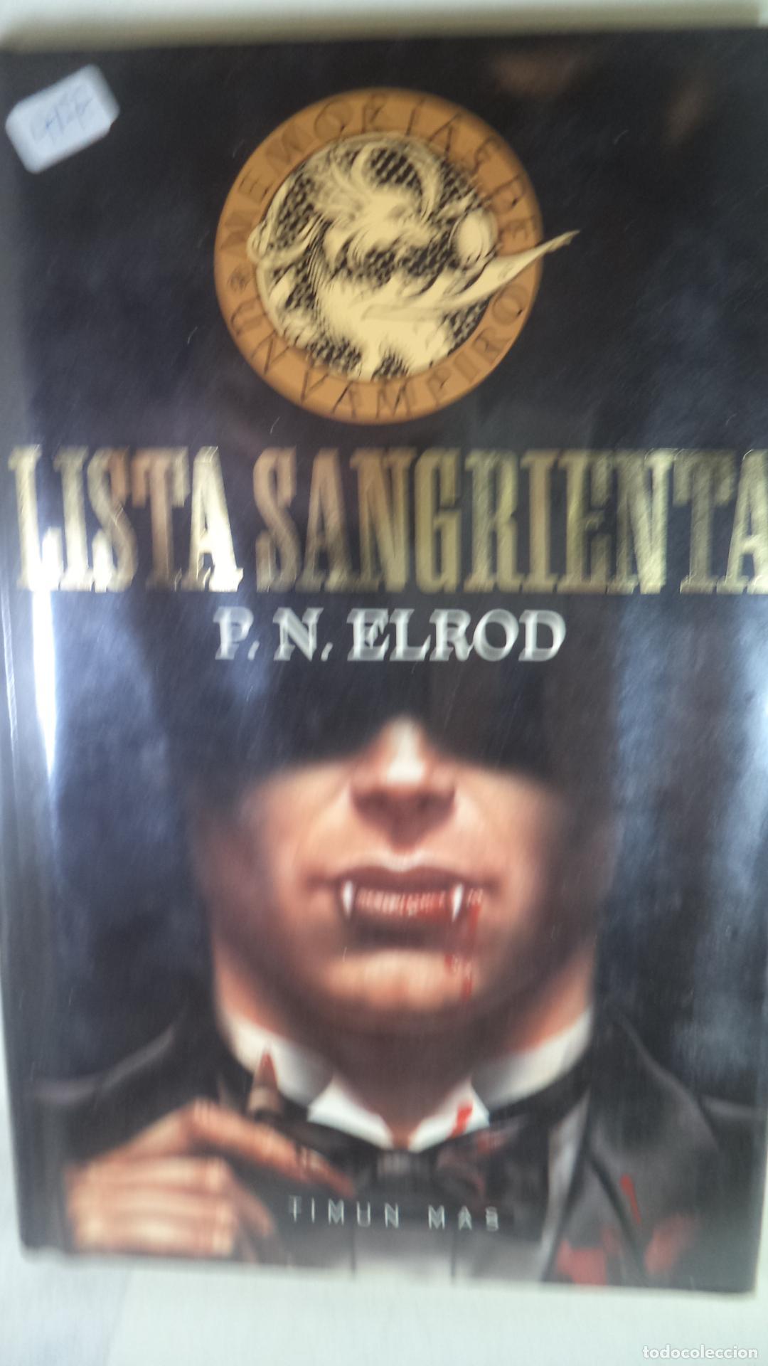 Libros: LISTA SANGRIENTA - P N ELROD - Foto 1