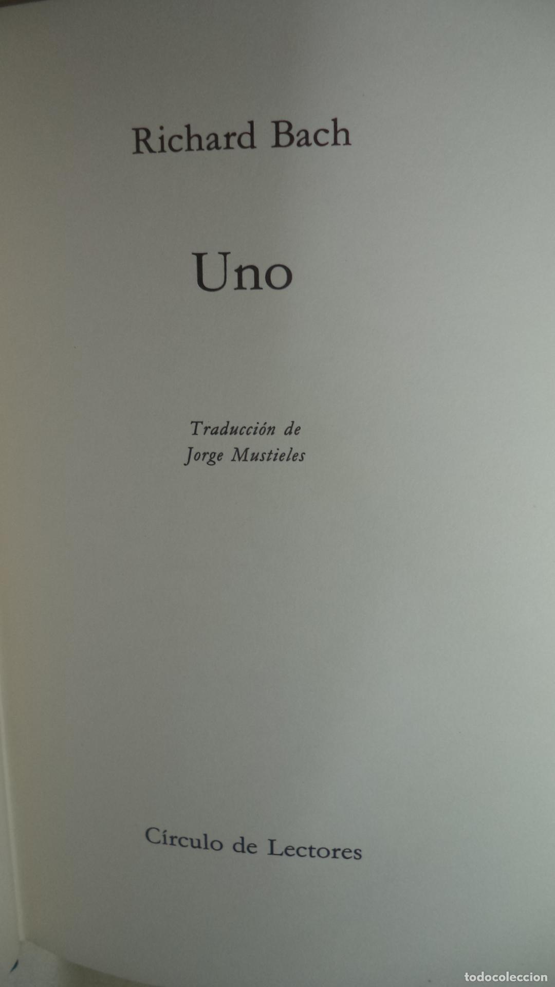 Libros: UNO - RICHARD BACH - Foto 1