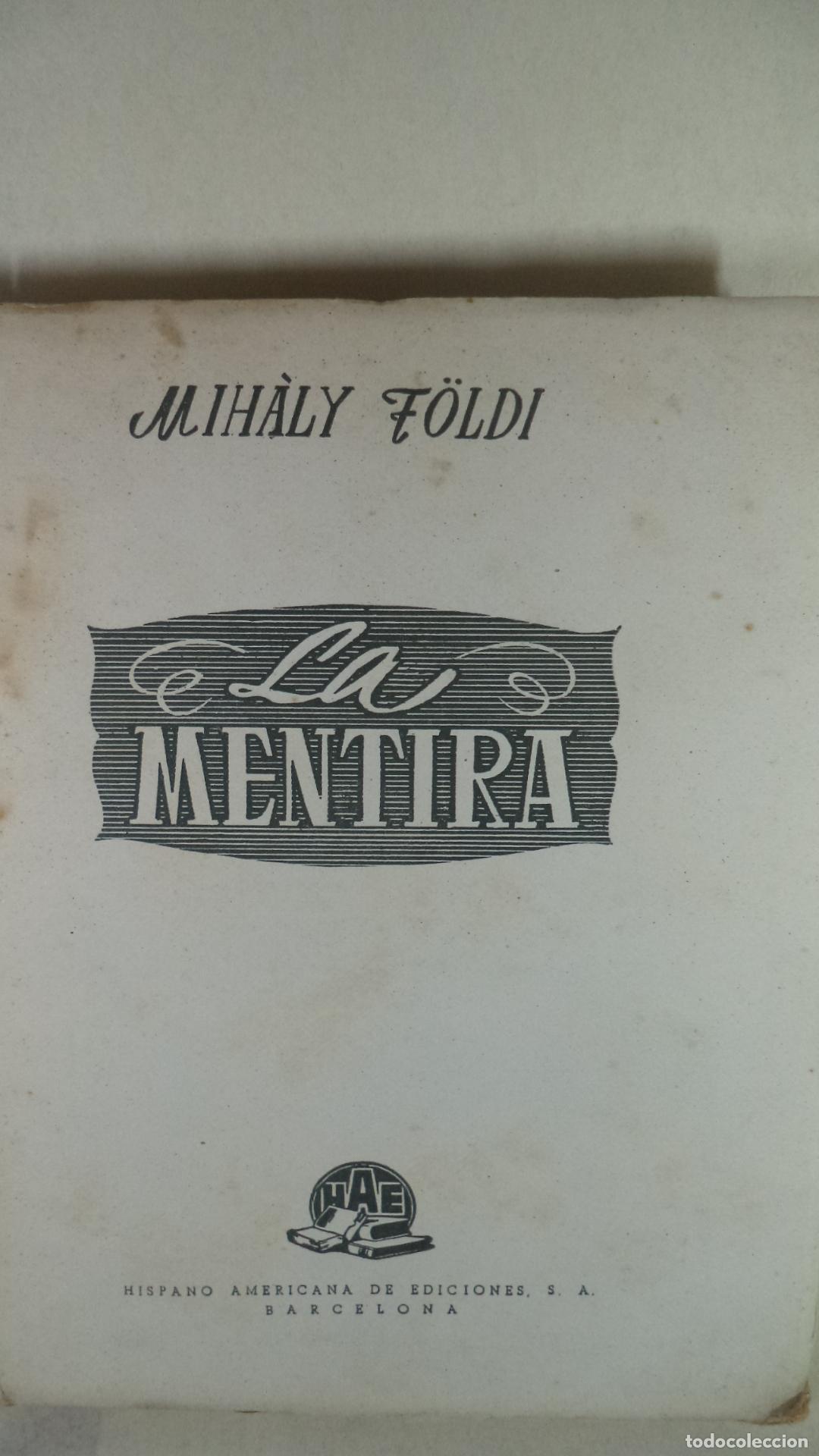 Libros: LA MENTIRA - MICHAEL FOLDI - Foto 1
