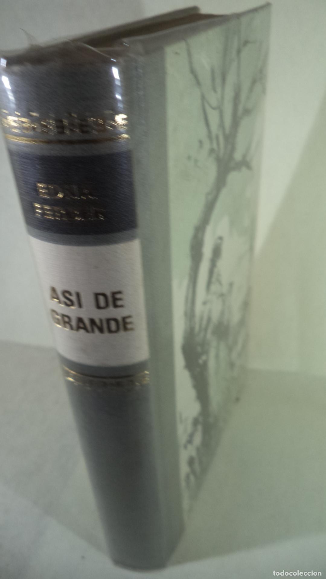 Libros: ASI DE GRANDE - EDNA FERBER - Foto 1