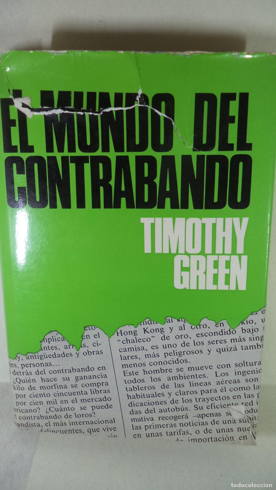 Libros: EL MUNDO DEL CONTRABANDO - TIMOTHY GREEN - Foto 1