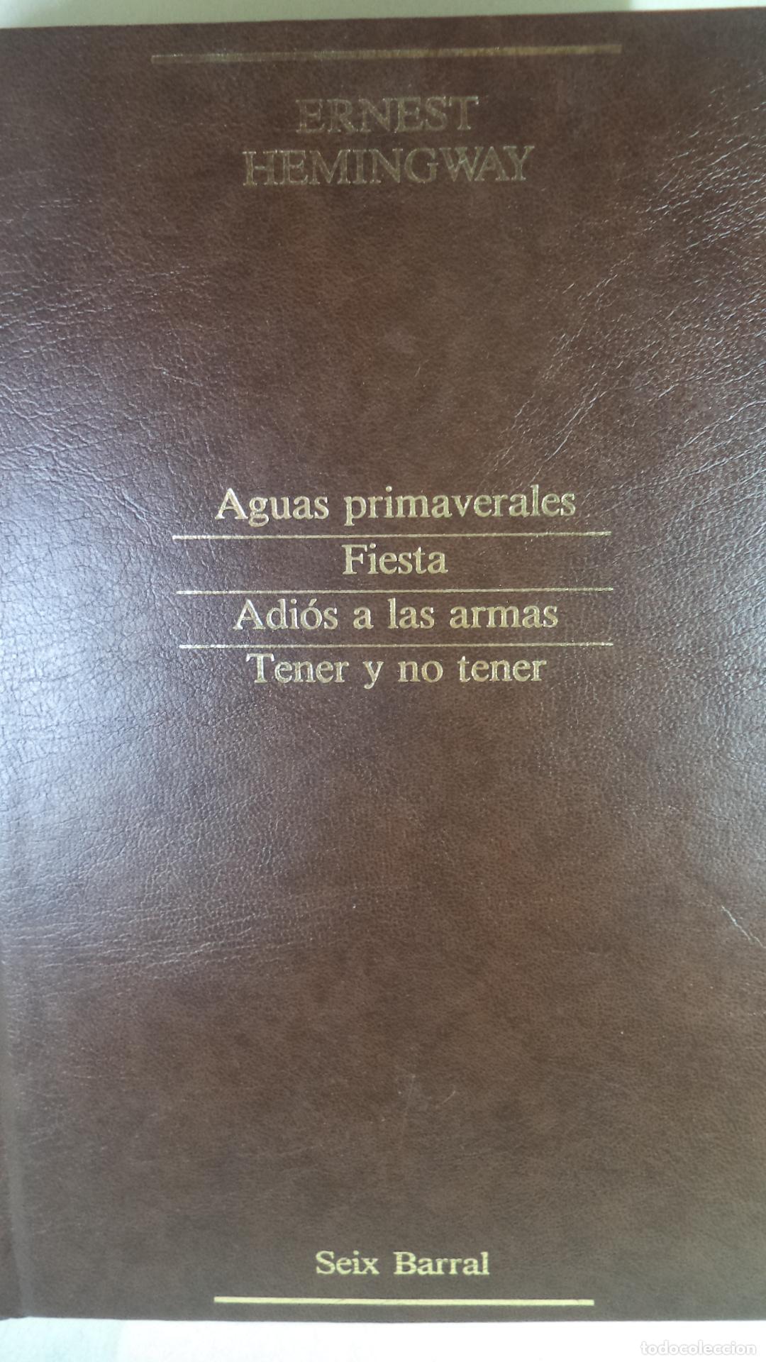 Libros: OBRAS ESCOGIDAS - ENERST HEMINGWAY - Foto 1