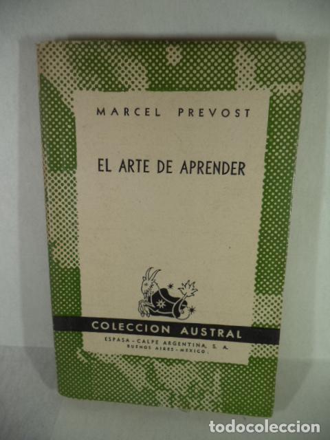 Libros: EL ARTE DE APRENDER - MARCEL PREVOST - Foto 1