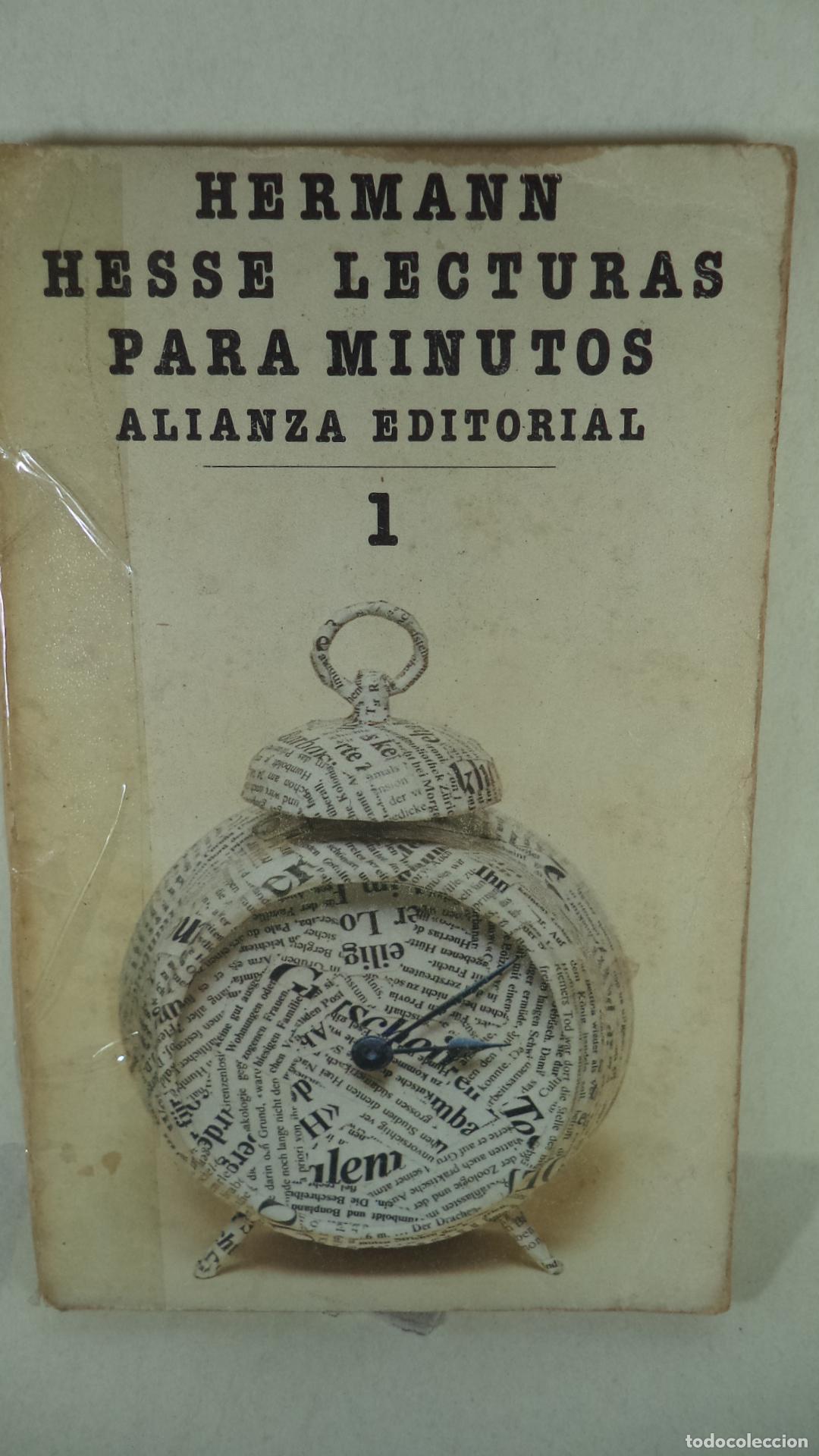 Libros: LECTURAS PARA MINUTOS - HERMANN HESSE - Foto 1