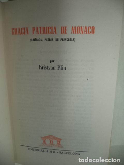Libros: GRACIA PATRICIA DE MONACO - KRISTYAN KLIN - Foto 1