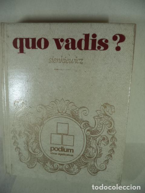 Libros: QUO VADIS? - ENRIQUE SIENKIEWICZ - Foto 1