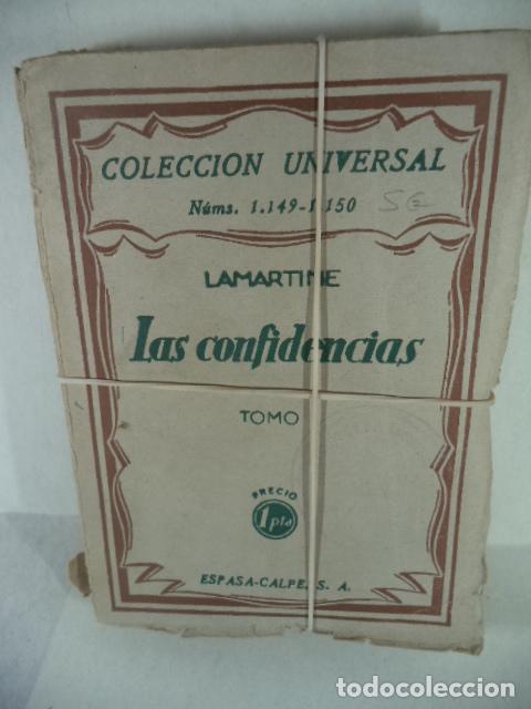 Libros: LAS CONFIDENCIAS - LAMARTINE - Foto 1