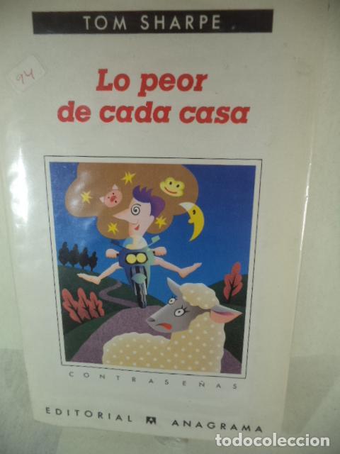 Libros: LO PEOR DE CADA CASA - TOM SHARPE - Foto 1