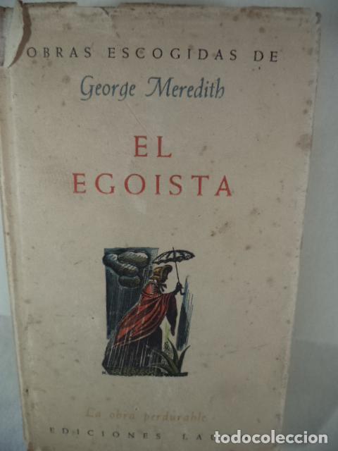 Libros: EL EGOISTA - GEORGE MEREDITH - Foto 1