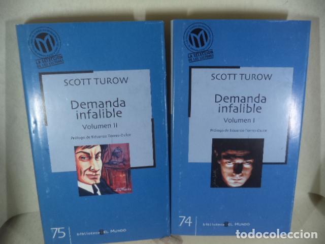 Libros: DEMANDA INFALIBLE - SCOTT TUROW - Foto 1