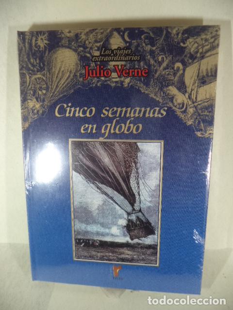 Libros: CINCO SEMANAS EN GLOBO - JULIO VERNE - Foto 1