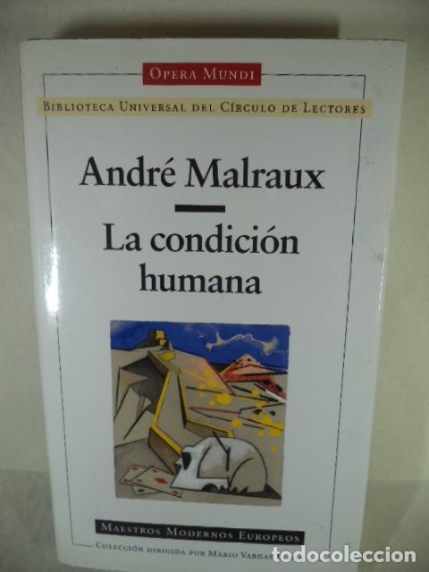 Libros: LA CONDICION HUMANA - ANDRE MALRAUX - Foto 1