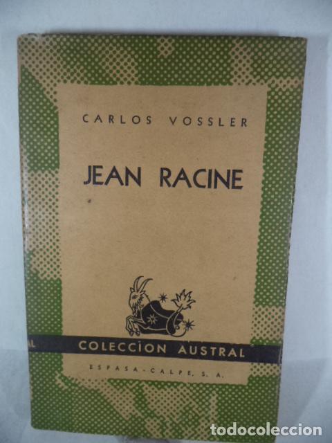 Libros: JEAN RACINE - CARLOS VOSSLER - Foto 1